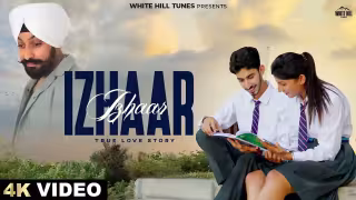 Izhaar Song Poster from White Hill Tunes