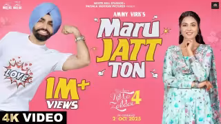 Maru Jatt Ton Song Poster from Nikka Zaildar 4 - Ammy Virk