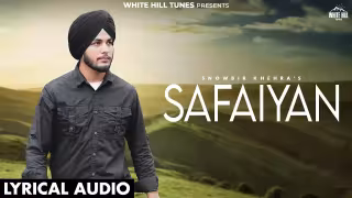 Safaiyan Song Poster from White Hill Tunes