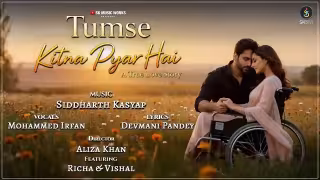 Tumse Kitna Pyar Hai Song Poster from SK Music Works