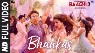Bhankas - Ek Aankh Maaroon To Song Poster from Baaghi 3