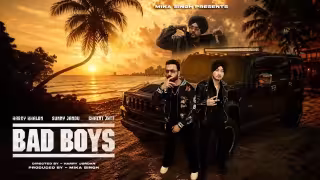 Bad Boys Song Poster from Music Sound
