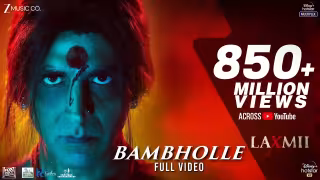 Bam Bhole Song Poster from Laxmii