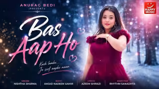 Bas Aap Ho Song Poster from Happy Music