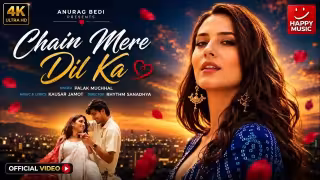 Chain Mere Dil Ka Song Poster from Happy Music
