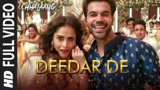 Deedar De Song Poster from Chhalaang
