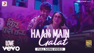 Haan Main Galat Song Poster from Love Aaj Kal