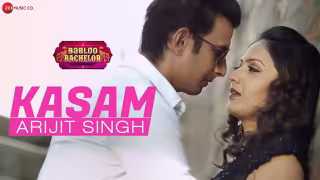 Kasam Tumhen Kahin Nahin Jao Song Poster from Babloo Bachelor