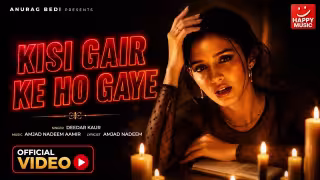Kisi Gair Ke Ho Gaye Song Poster from Happy Music