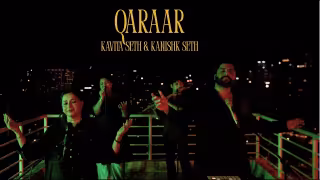 Qaraar Song Poster from Kanishk Seth