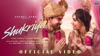 SHUKRIYA Song Poster from Play DMF