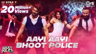 Aayi Aayi Bhoot Police Song Poster from Bhoot Police