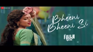 Bheeni Bheeni Si Song Poster from Mera Fauji Calling