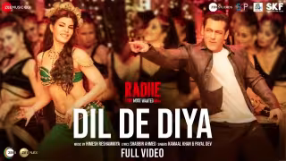 Dil De Diya Song Poster from Radhe - Your Most Wanted Bhai
