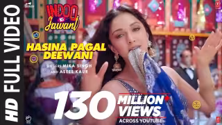 Hasina Pagal Deewani - Sawan Mein Lag Gayi Aag Song Poster from Indoo Ki Jawani