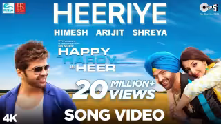 Heeriye Song Poster from Happy Hardy And Heer