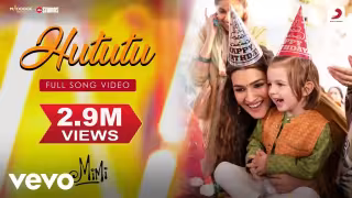 Hututu Tururu Man Paheli Hai Song Poster from Mimi