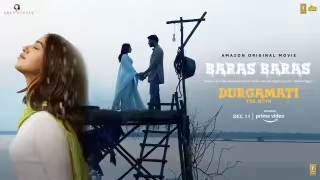 Ke Ankhiyaan Baras Baras Jaayen Song Poster from Durgamati - The Myth