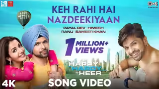 Keh Rahi Hai Nazdeekiyaan Song Poster from Happy Hardy And Heer