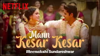 Mann Kesar Kesar Mahke Song Poster from Meenakshi Sundareshwar