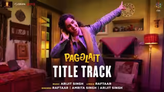 Pagglait Song Poster from Pagglait
