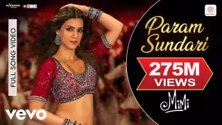 Param Sundari Song Poster from Mimi