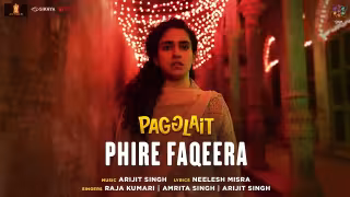 Phire Faqeera Song Poster from Pagglait