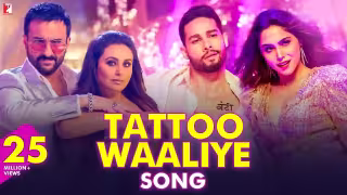 Tattoo Waaliye Song Poster from Bunty Aur Babli 2