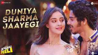 Tera Dekh Ke Nakhra Yeh Duniya Sharma Jaayegi Song Poster from Khaali Peeli