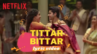 Tittar Bittar Dil Mera Song Poster from Meenakshi Sundareshwar