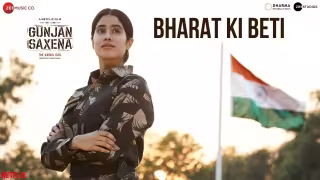 Tu Saare Jahan Se Pyari Mere Bharat Ki Beti Song Poster from Gunjan Saxena: The Kargil Girl