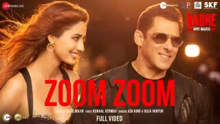 Zoom Zoom Song Poster from Radhe - Your Most Wanted Bhai