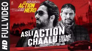 Asli Action Chaalu Song Poster from An Action Hero