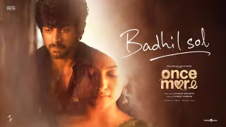 Badhil Sol Song Poster from Once More