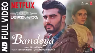 Bandeya Song Poster from Sardar Ka Grandson