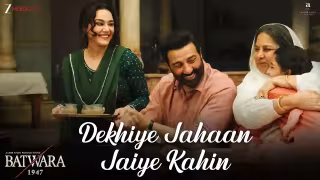 Dekhiye Jahaan Jaiye Kahin Song Poster from Batwara 1947
