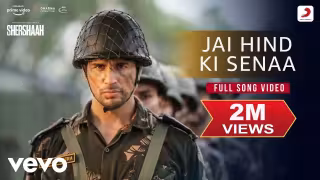 Jai Hind Ki Sena Song Poster from Shershaah
