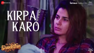 Kirpa Karo Song Poster from Shaadisthan
