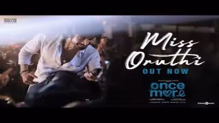 Miss Oruthi Song Poster from Once More