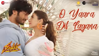 O Yaara Dil Lagana Song Poster from Sanak