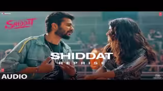 Shiddat - Reprise Song Poster from Shiddat