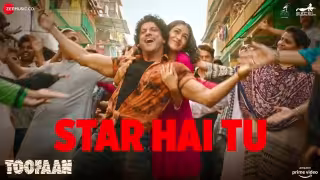 Star Hai Tu - Begaani Shaadi Mein Abdullah Deewana Song Poster from Toofaan