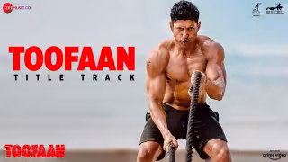 Toofaan Title Track Song Poster from Toofaan