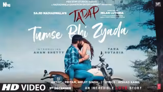 Tumse Bhi Zyada Song Poster from Tadap