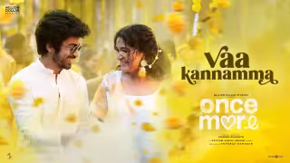 Vaa Kannamma Song Poster from Once More