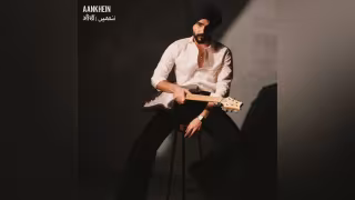 Aankhein Song Poster from Navjot Ahuja