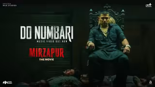 Do Numbari Song Poster from Mirzapur The Movie