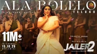 Ala Bolelo Song Poster from Jailer 2 - Telugu