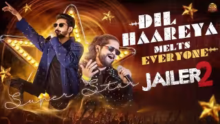 Dil Haareya Song Poster from Rajini The Jailer 2 Hindi
