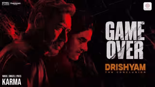 Game Over Song Poster from Drishyam - The Conclusion